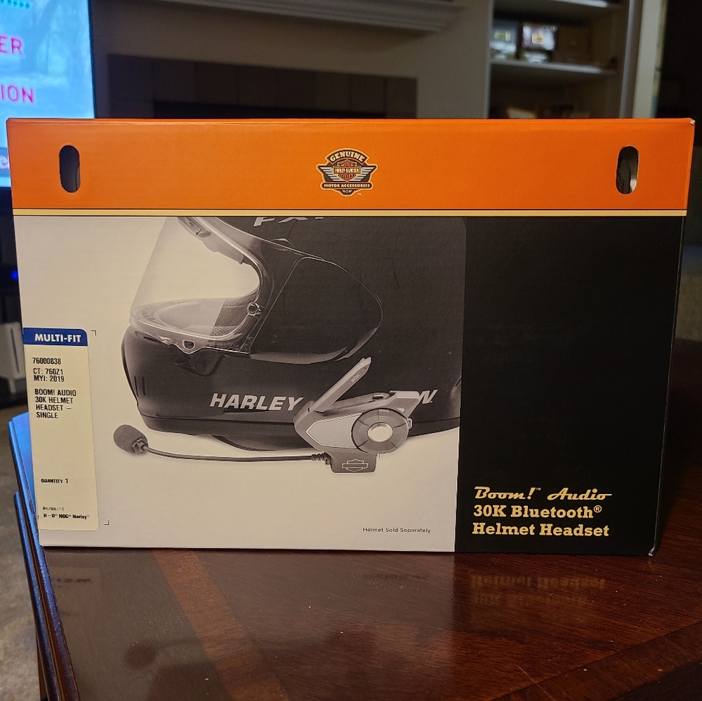 Harley Boom Audio Headset